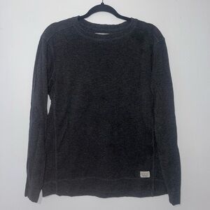 100% Cotton Gray Crew Neck
